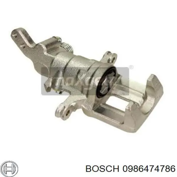 0986474786 Bosch pinza de freno trasero derecho