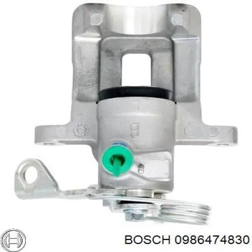 0 986 474 830 Bosch pinza de freno trasera izquierda