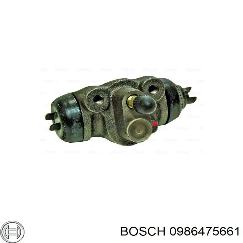 0 986 475 661 Bosch cilindro de freno de rueda trasero