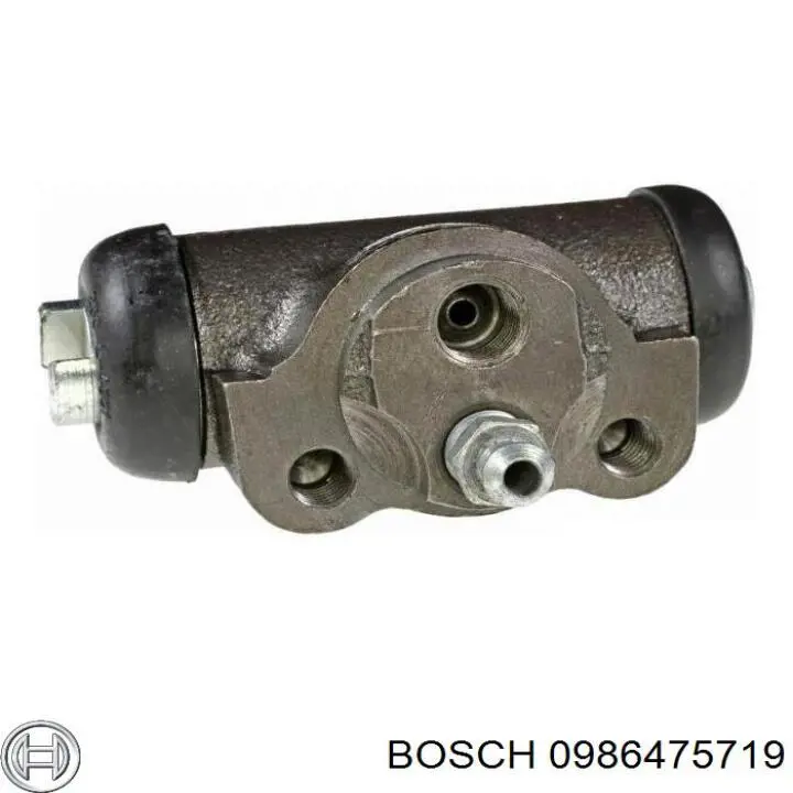 0 986 475 719 Bosch cilindro de freno de rueda trasero