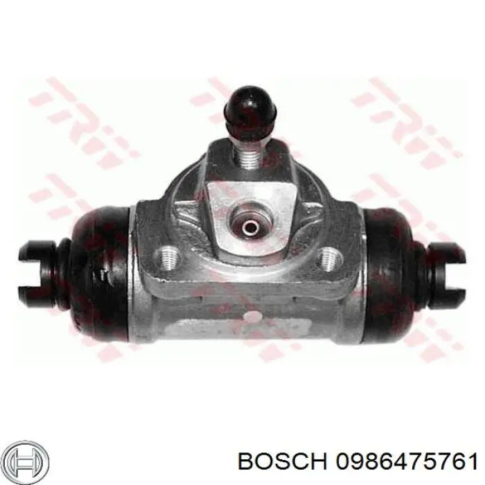 0986475761 Bosch cilindro de freno de rueda trasero