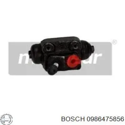 0 986 475 856 Bosch cilindro de freno de rueda trasero