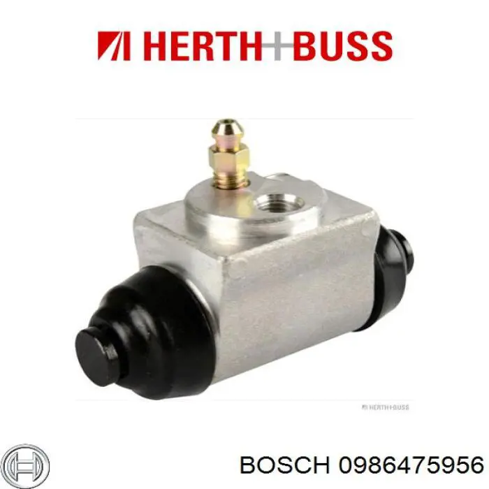 0986475956 Bosch cilindro de freno de rueda trasero