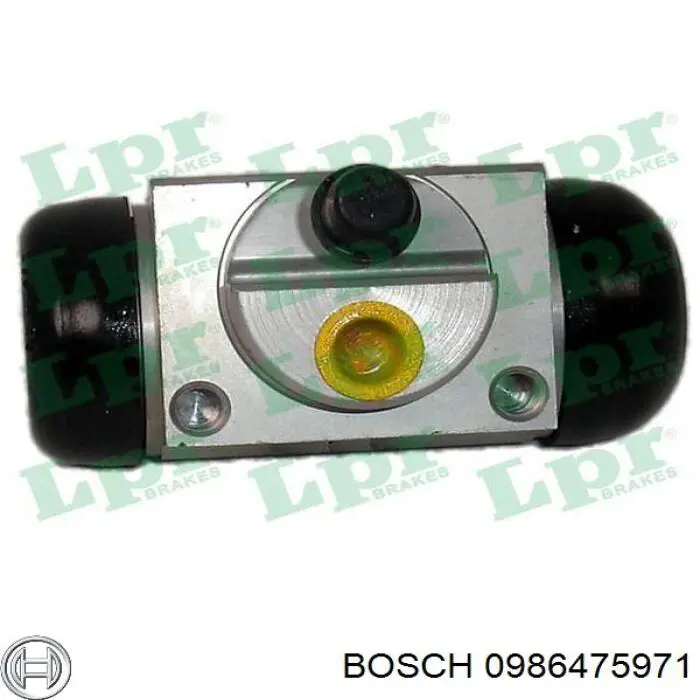 0986475971 Bosch cilindro de freno de rueda trasero