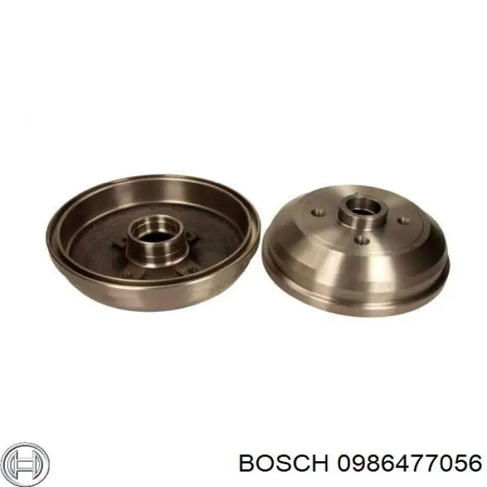 0986477056 Bosch freno de tambor trasero