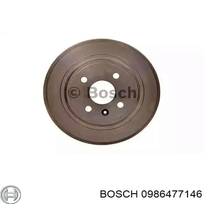 0986477146 Bosch freno de tambor trasero