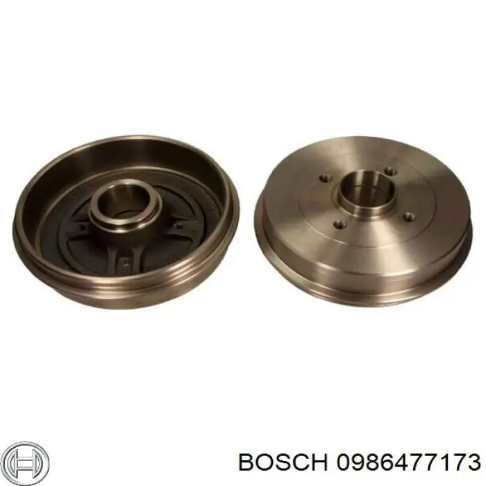 0986477173 Bosch freno de tambor trasero