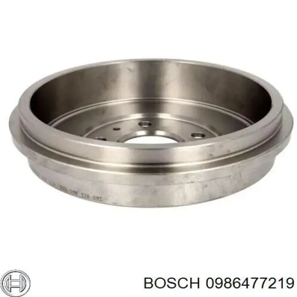 0 986 477 219 Bosch freno de tambor trasero