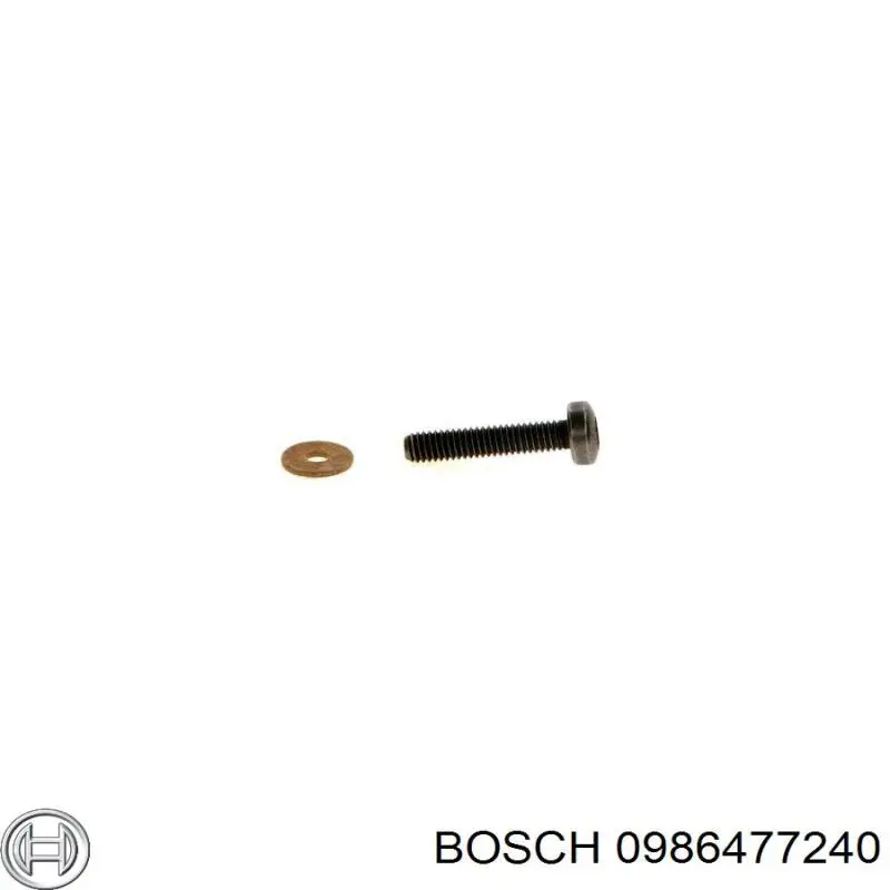 0986477240 Bosch freno de tambor trasero