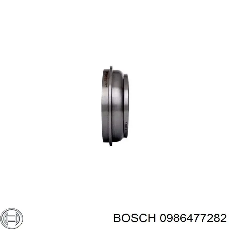 0 986 477 282 Bosch freno de tambor trasero