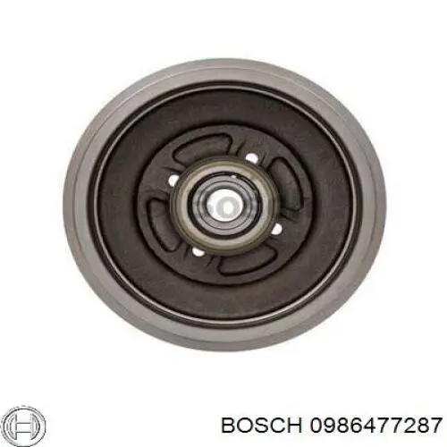 0986477287 Bosch freno de tambor trasero