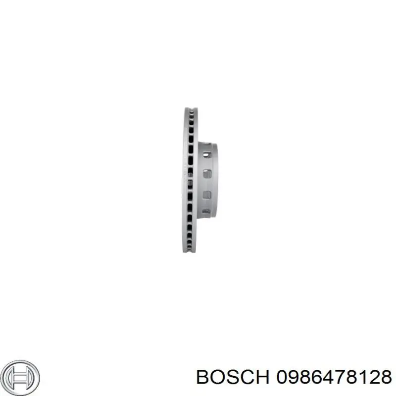 0986478128 Bosch freno de disco delantero