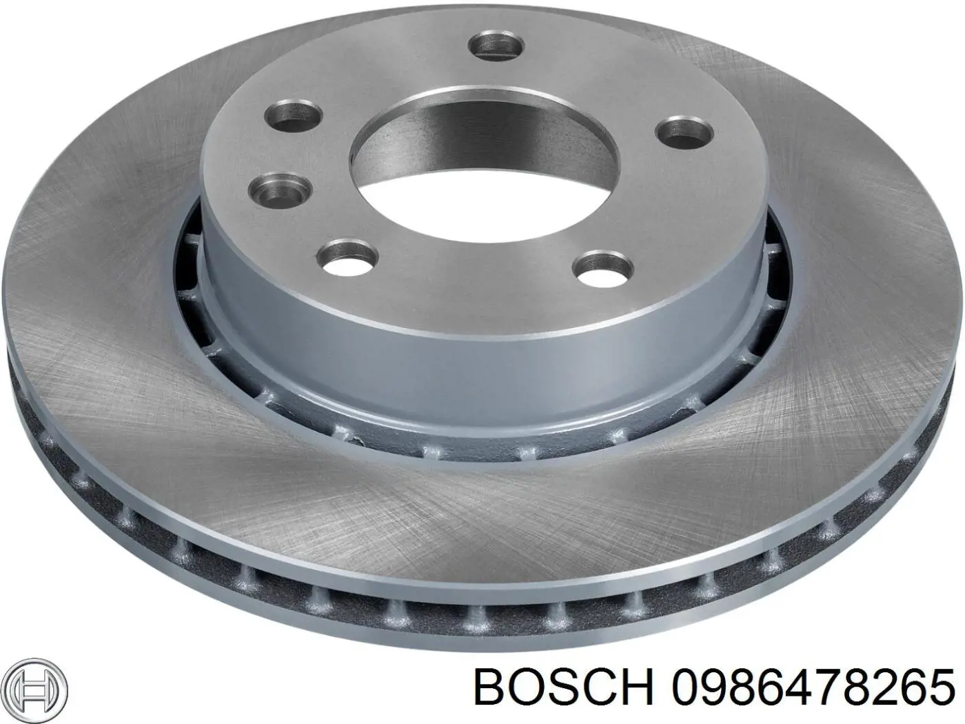 0986478265 Bosch freno de disco delantero