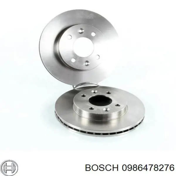 0986478276 Bosch freno de disco delantero