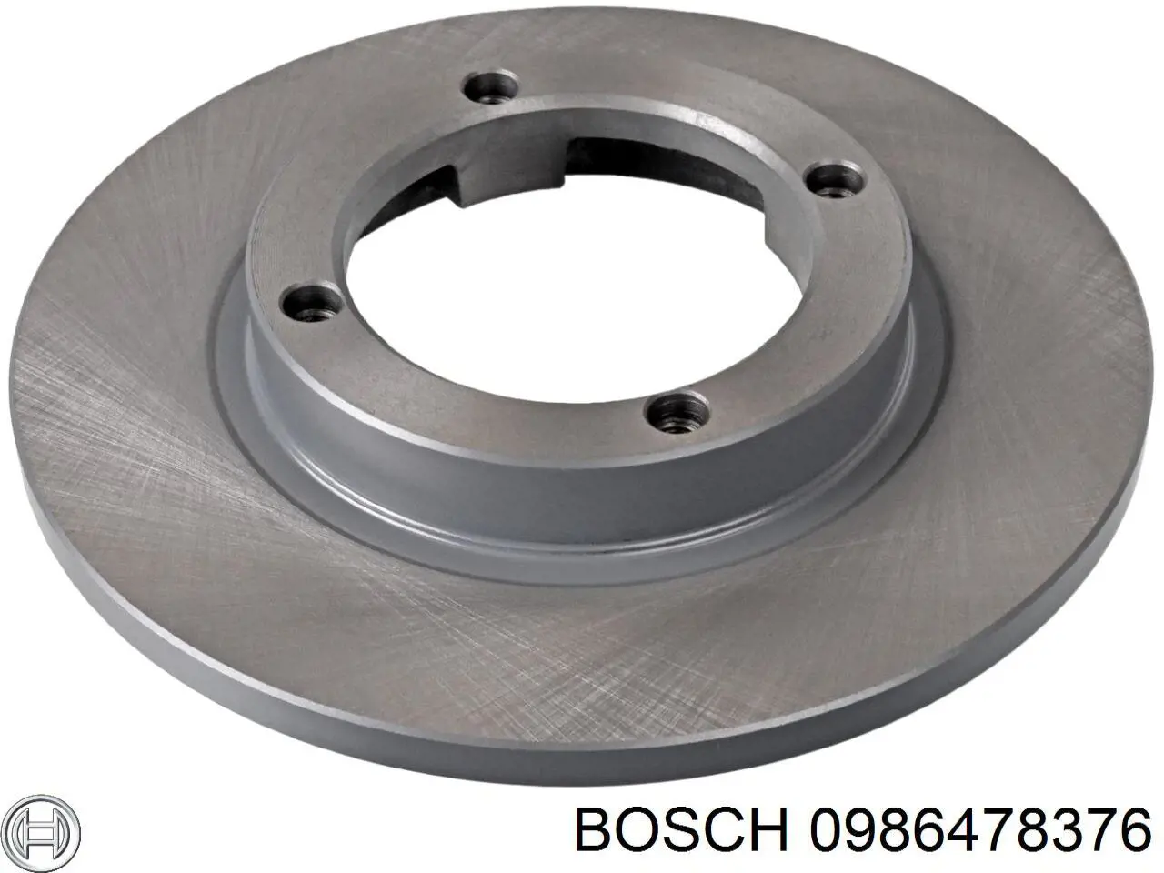 0986478376 Bosch freno de disco delantero