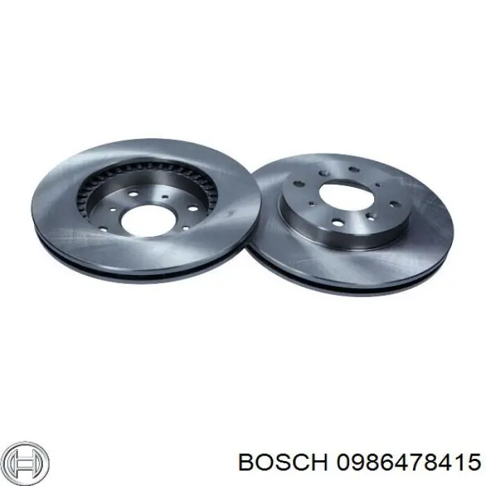 0986478415 Bosch freno de disco delantero