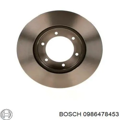 0986478453 Bosch freno de disco delantero