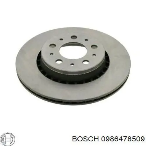 0986478509 Bosch freno de disco delantero