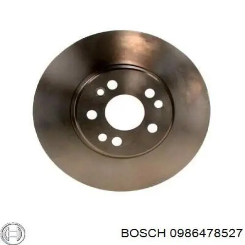 0986478527 Bosch freno de disco delantero