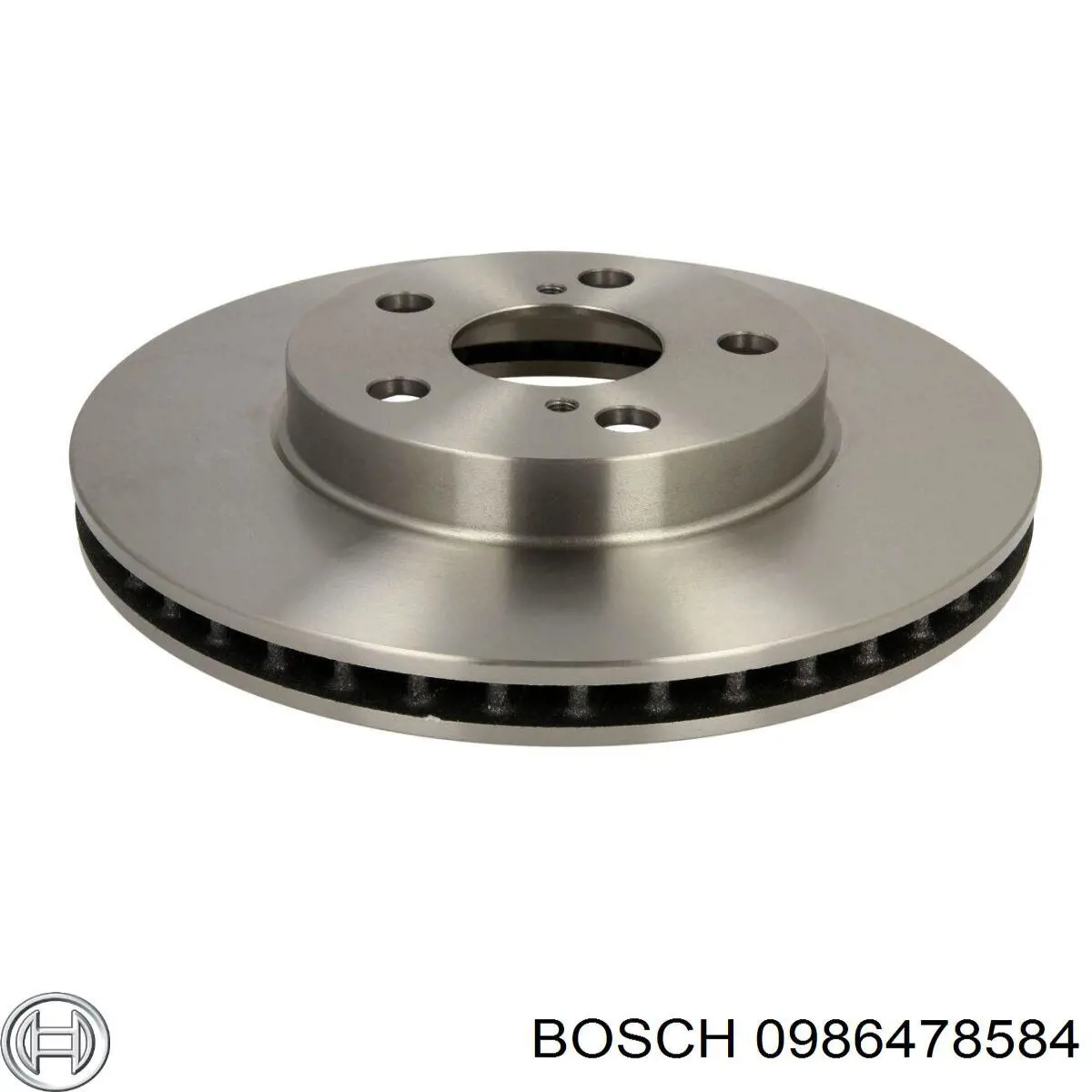 0986478584 Bosch freno de disco delantero