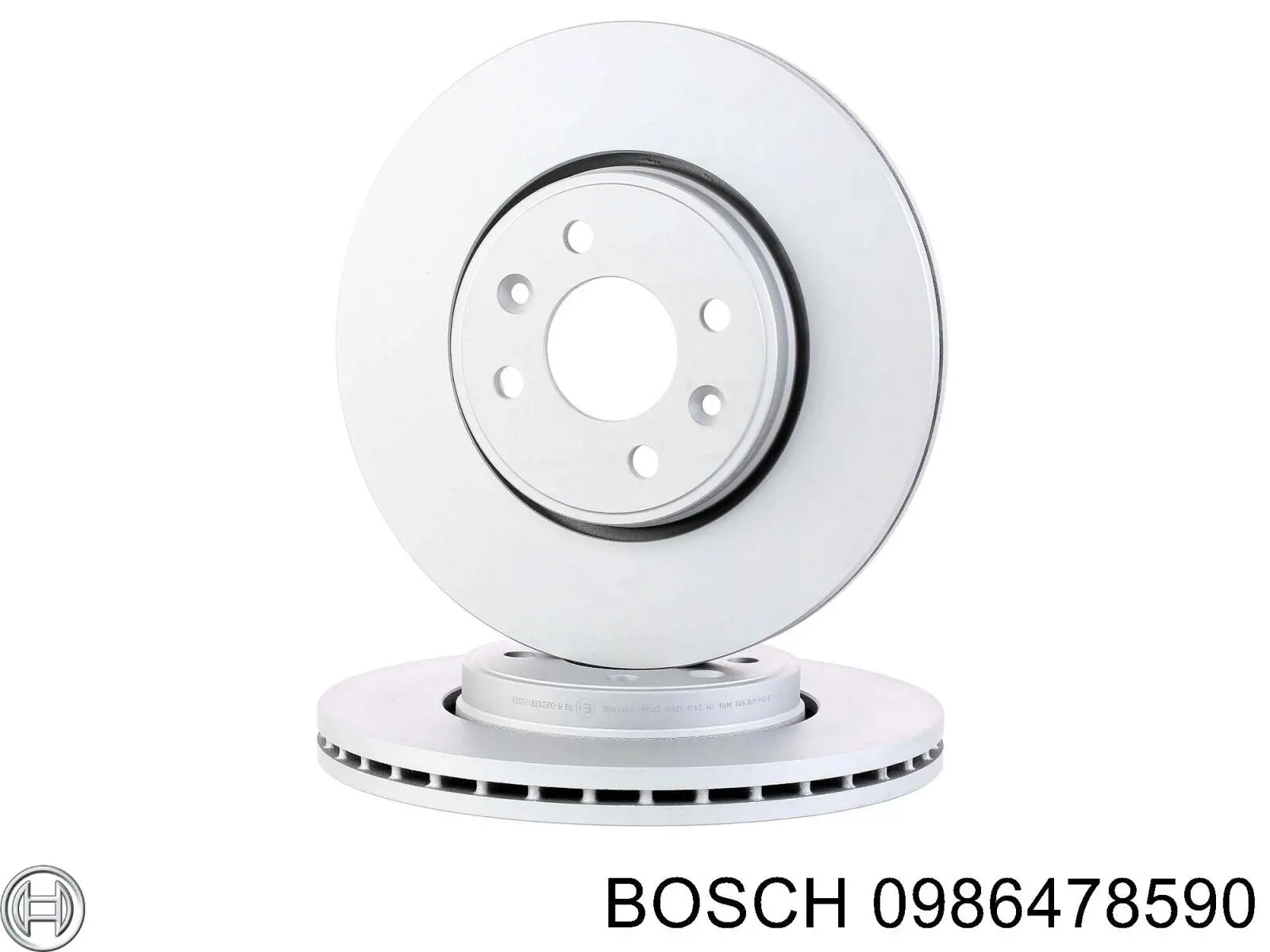 0986478590 Bosch freno de disco delantero