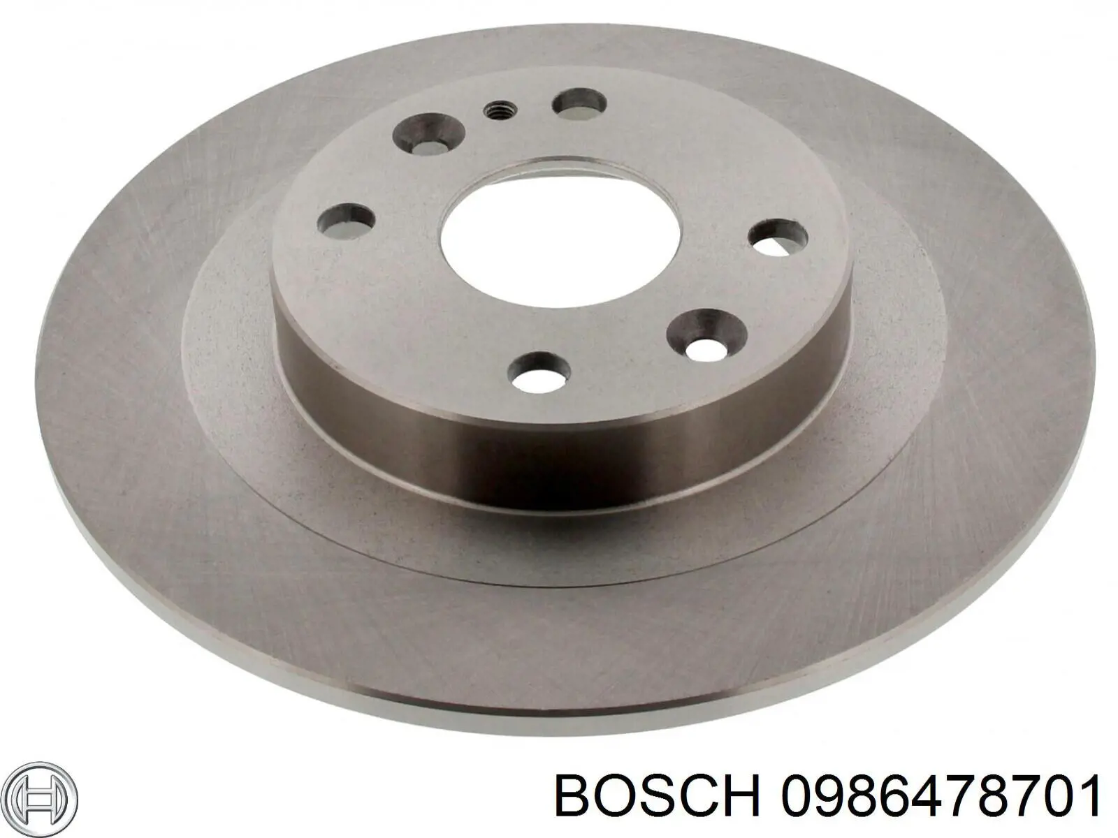 0986478701 Bosch disco de freno trasero