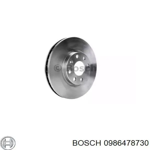 0 986 478 730 Bosch freno de disco delantero