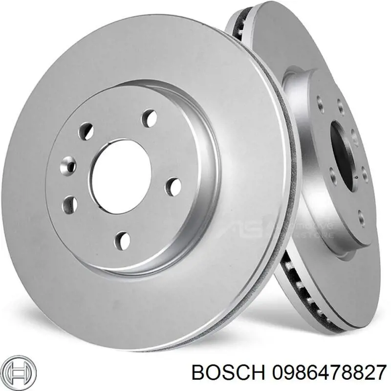 0986478827 Bosch freno de disco delantero