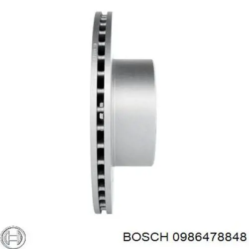 0986478848 Bosch freno de disco delantero