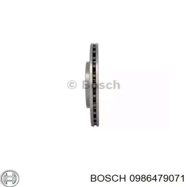 0986479071 Bosch freno de disco delantero