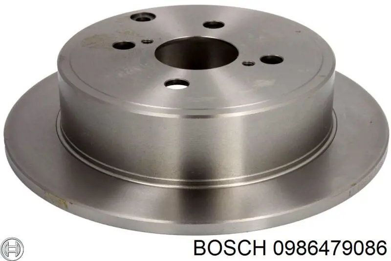 0986479086 Bosch disco de freno trasero