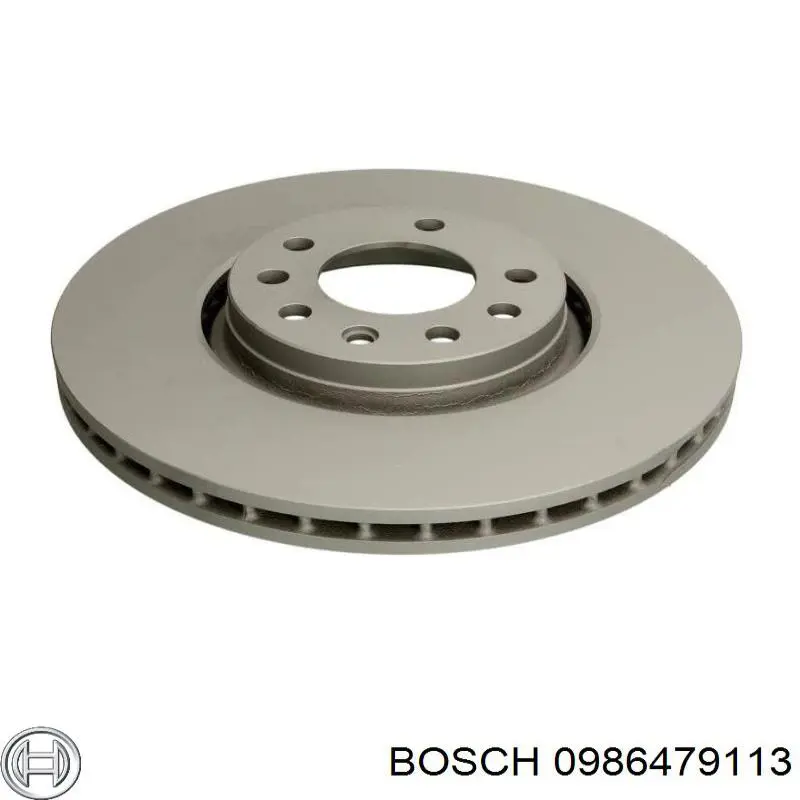 0986479113 Bosch freno de disco delantero