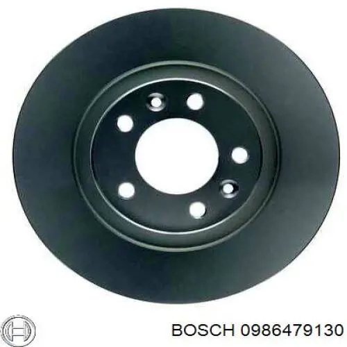 0986479130 Bosch disco de freno trasero