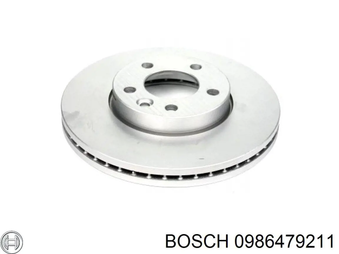 0986479211 Bosch freno de disco delantero