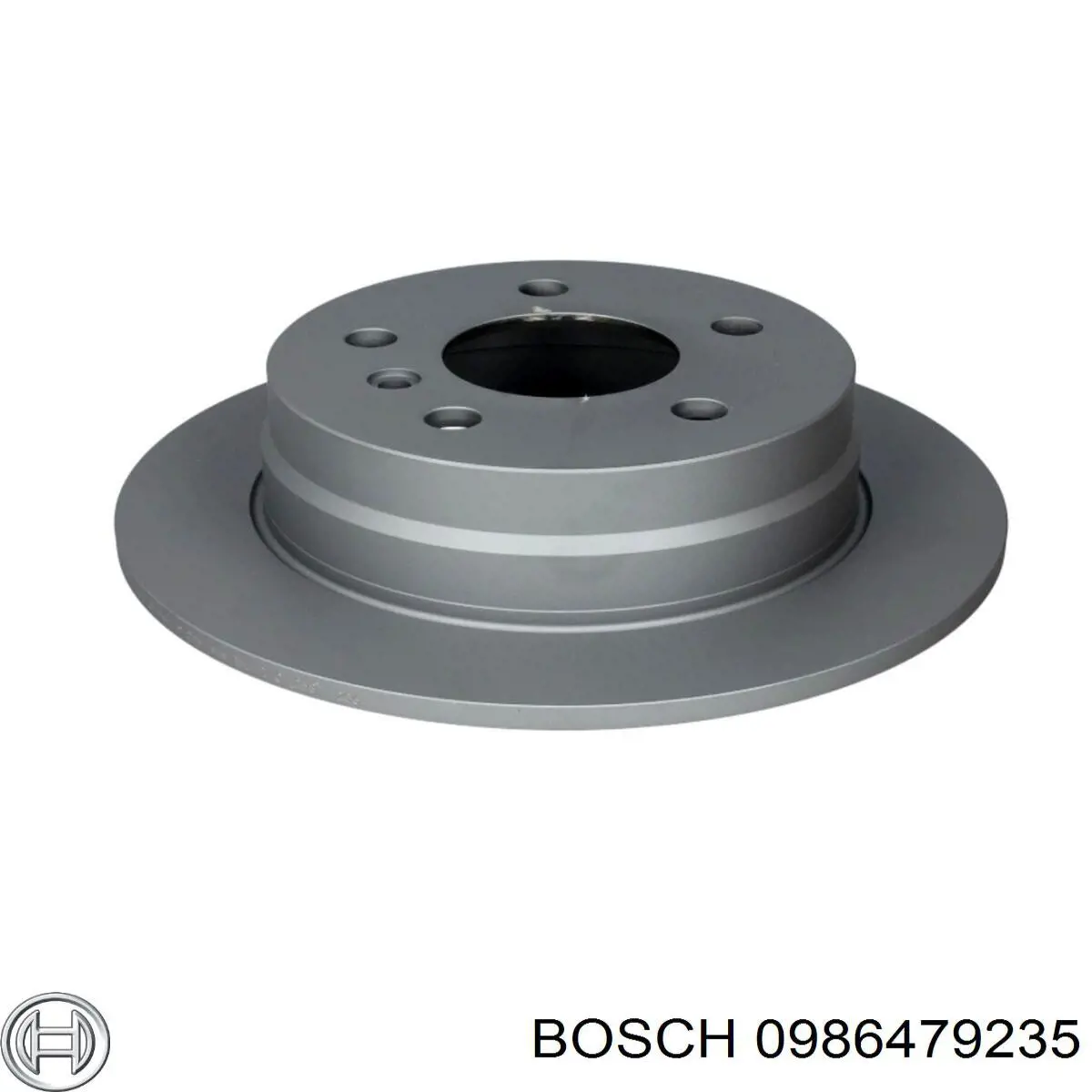 0986479235 Bosch disco de freno trasero