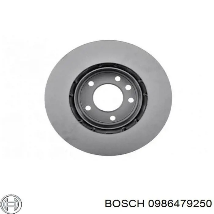 0986479250 Bosch freno de disco delantero