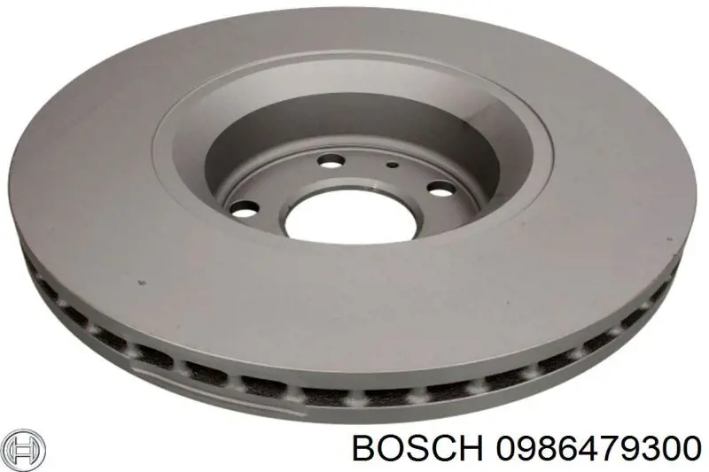 0986479300 Bosch freno de disco delantero