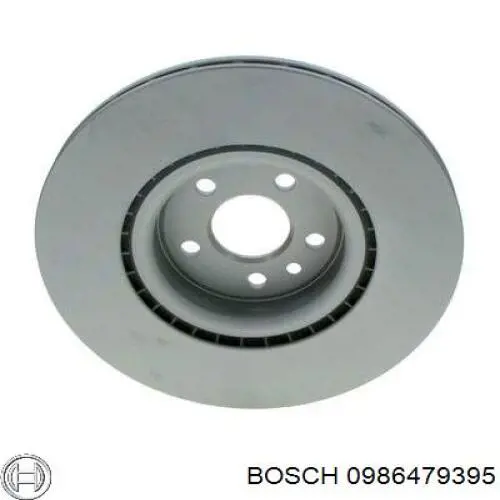 0986479395 Bosch freno de disco delantero