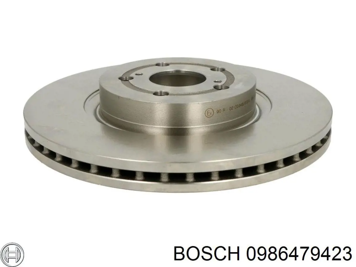 0986479423 Bosch freno de disco delantero