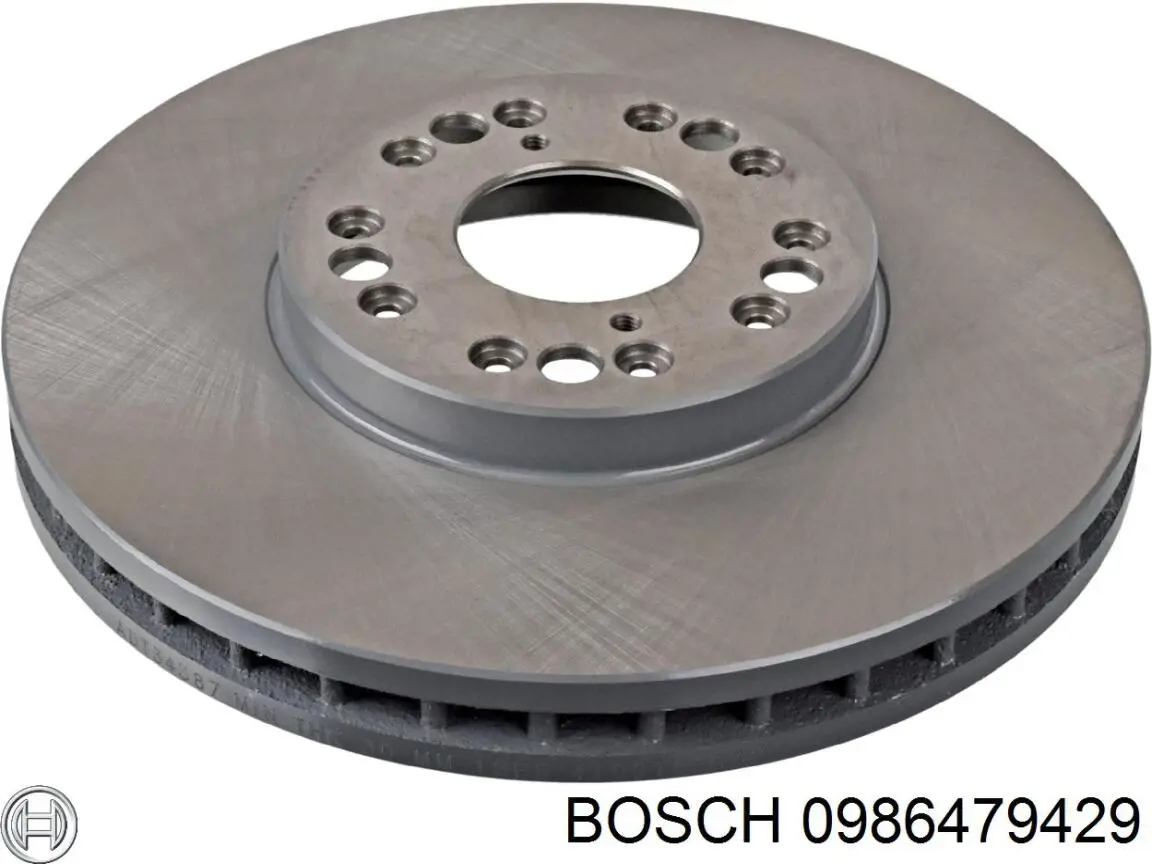 0986479429 Bosch freno de disco delantero