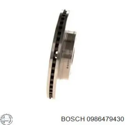 0986479430 Bosch freno de disco delantero