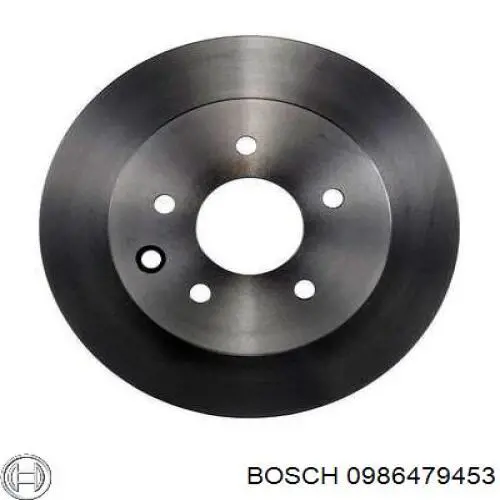 0986479453 Bosch disco de freno trasero