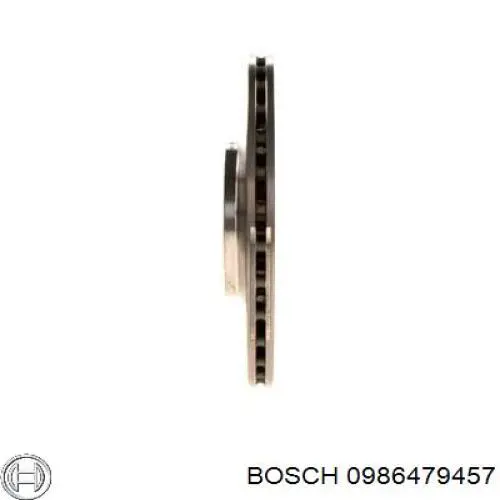 0986479457 Bosch disco de freno trasero