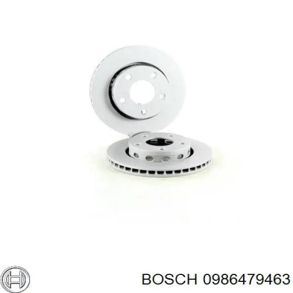 0986479463 Bosch disco de freno trasero