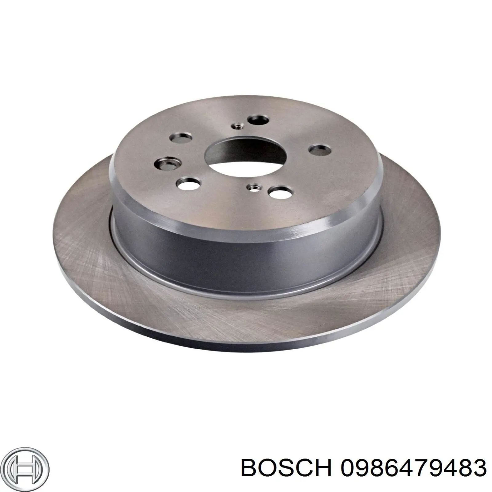 0986479483 Bosch disco de freno trasero