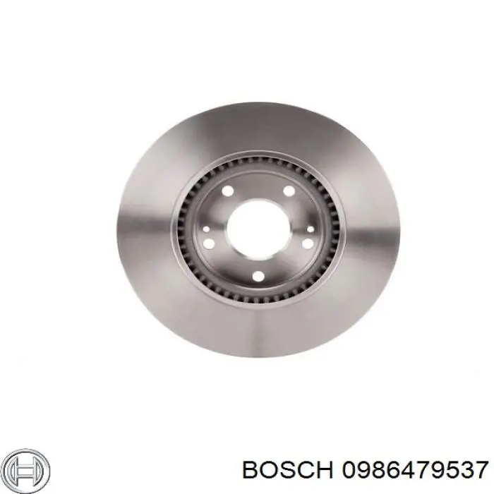 0 986 479 537 Bosch freno de disco delantero