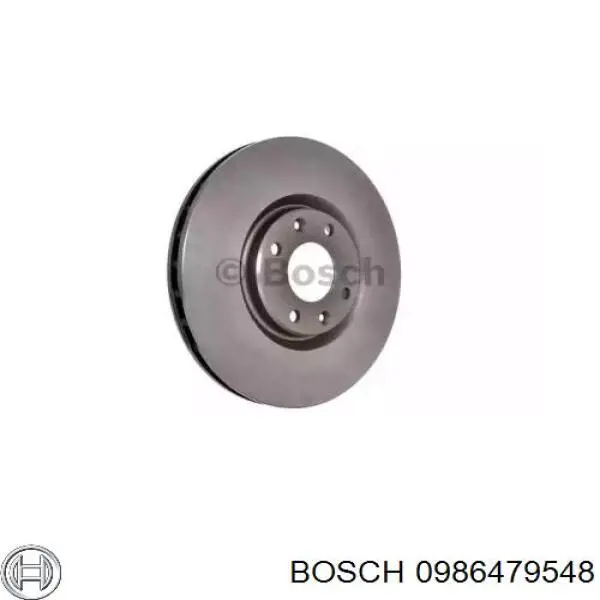 0986479548 Bosch freno de disco delantero