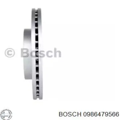 0986479566 Bosch freno de disco delantero