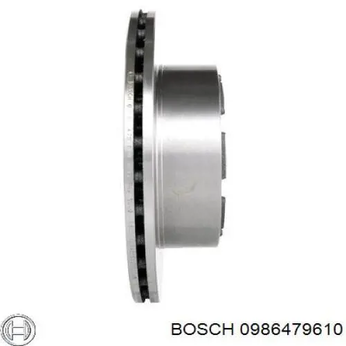 0 986 479 610 Bosch disco de freno trasero