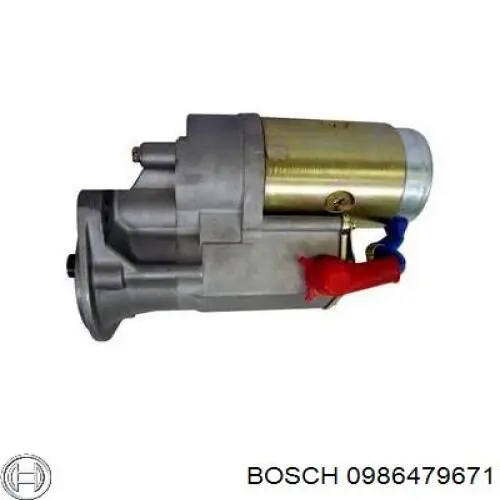 0986479671 Bosch disco de freno trasero